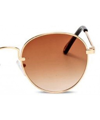 2019 new sunglasses - ladies sunglasses small frame round sunglasses - F - CC18S0XA3OS $39.12 Aviator