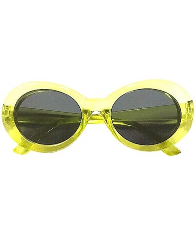 Round Polarized Small Retro Sunglasses UV400 Double Bridge - E - CV19025RX6H $5.86 Round