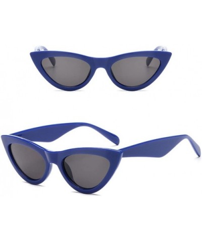 Fashion Retro Vintage Cat Eye Unisex Sunglasses Rapper Grunge Glasses Eyewear Luxury Accessory (Multicolor) - CL195N2E3H8 $6....