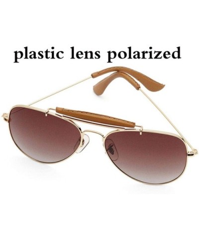 Vintage Outdoorsman Craft Sunglasses Men Women 58mm Pilot Gradient Lens Mirror Sun Glasses Polarized UV400 - CJ197Y7GZTR $13....