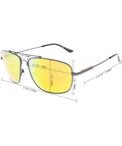 Memory Bifocal Sunglasses Bendable Titanium Reading Sunglasses - Gunmetal Frame Grey Lens - C918035A9X2 $24.48 Rectangular