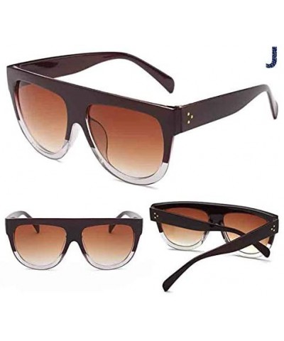 Men Women Sunglasses Outdoor Vintage Square Mirrored Eyewear Glasses for 100% UV Protection - J - CH18O9ZGHIX $6.89 Sport