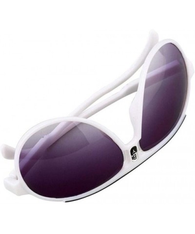 Children Fashion Aviator Shape UV Protection Sunproof Sunglasses Sunglasses - White - CB19030AYS8 $15.70 Aviator