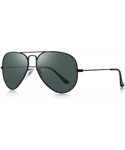 Classic Pilot Polarized Sunglasses for Men/Women58mm O8025 - Black&green - CW18H39X8L3 $13.31 Aviator