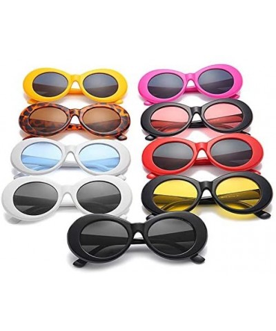 Vintage Round Sunglasses for Women Men Classic Retro Glasses UV 400 Lens Reflective Sunglasses - No.8 Douhua Tea - C018NR6E03...