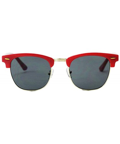 Designer Semi-Rimless Women's Sunglasses - Trendy Womens Fashion Glasses with UV Sun Protection - CC18IC9WR8I $5.44 Aviator