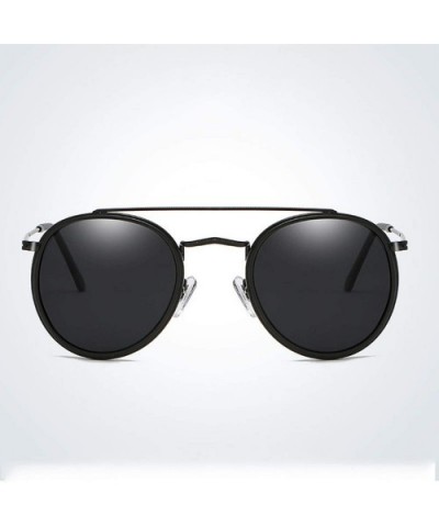 Classic Round Polarized Sunglasses Men Metal Driving Sun Glasses Women UV400 Shades Sunglass Oculos De Sol - 3 - CK198AHA2KD ...