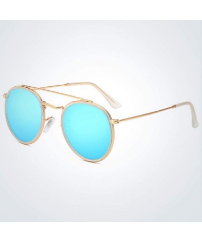 Classic Round Polarized Sunglasses Men Metal Driving Sun Glasses Women UV400 Shades Sunglass Oculos De Sol - 3 - CK198AHA2KD ...