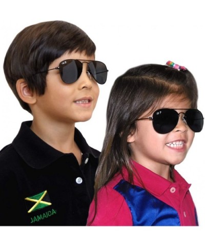 Top Flyer - Kid's First Sunglasses for Ages 4-7 Years - Black - C6182ZG03Y8 $5.13 Aviator