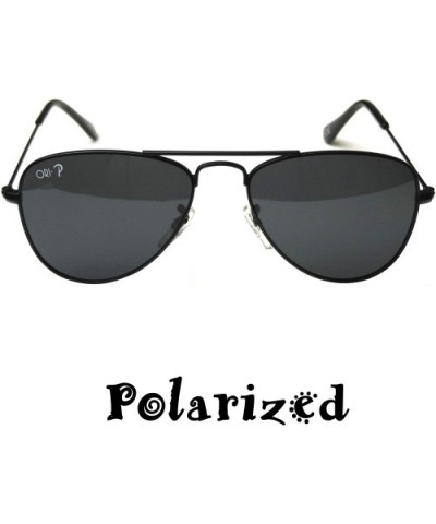 Top Flyer - Kid's First Sunglasses for Ages 4-7 Years - Black - C6182ZG03Y8 $5.13 Aviator