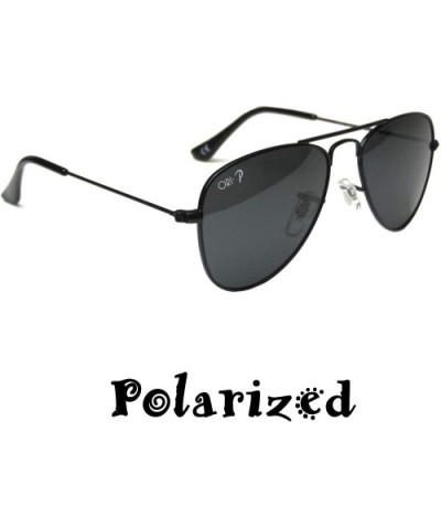 Top Flyer - Kid's First Sunglasses for Ages 4-7 Years - Black - C6182ZG03Y8 $5.13 Aviator