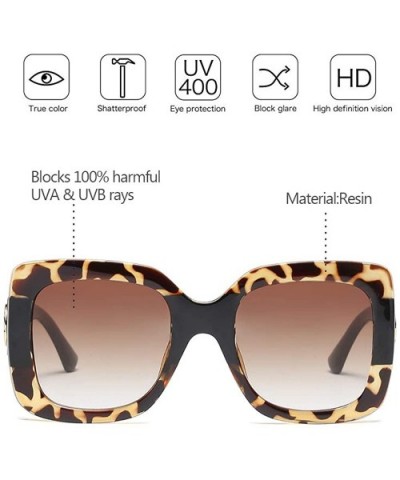 New Women Fashion Oversized Sunglasses UV400 Protection - Style 03 - C018GWLXWII $5.95 Oversized