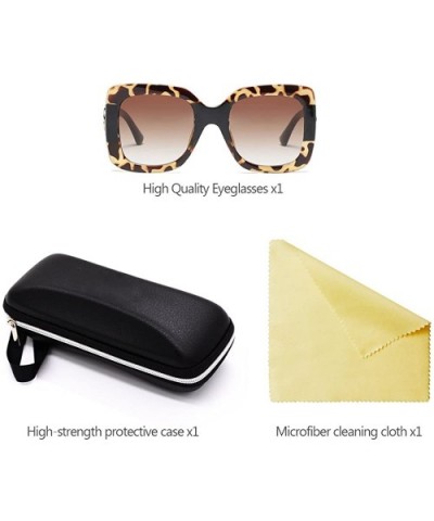 New Women Fashion Oversized Sunglasses UV400 Protection - Style 03 - C018GWLXWII $5.95 Oversized