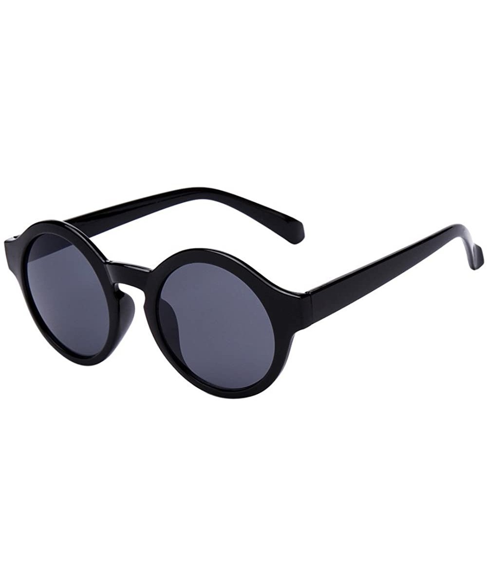 Sunglasses for Women Oval Vintage Sunglasses Retro Sunglasses Eyewear Glasses UV 400 Protection - B - CW18QNERAX3 $4.88 Oval