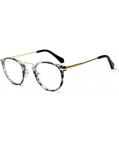 Fashion Korean Personality Student Style Transparent Lens Frame Glasses For Men&Women - C3 - C412N36UPNV $13.15 Aviator