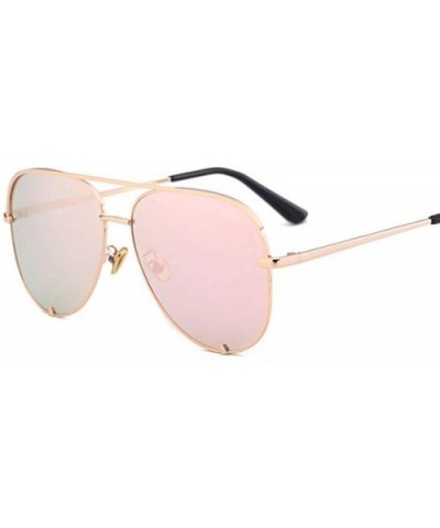 Mini Black Sunglasses Luxury Women's Fashion Mirror Pink Glasses Pilot Style Adult Girls Gradient UV400 - CI197Y6ADD9 $14.22 ...