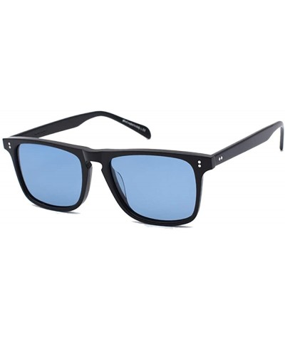 Sunglasses Square Material Polarized Classic - Blue - C218STC0ZU7 $43.40 Square