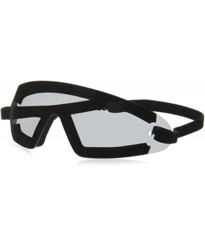 Wrap Around Sunglasses - Black Frame/Smoked Lens - C3111NE8SBR $11.00 Wrap
