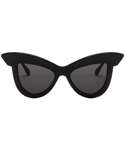 Women Cat Eye Sunglasses Retro Eyeglass Frame Eyewear oculos - D - CT18S4SCAL7 $5.72 Cat Eye