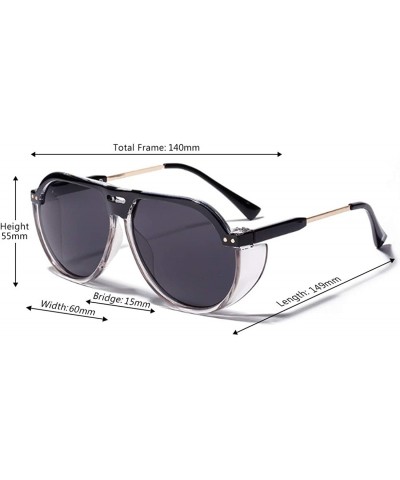 Fashion Men's and Women's Resin lens Candy Colors Sunglasses UV400 - Black - CK18NI0IMW7 $8.38 Rectangular