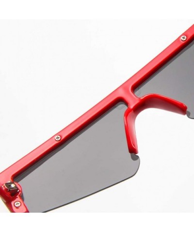 Polarized Sunglasses Protection Fashion - Red - CH19648YCIC $7.64 Square