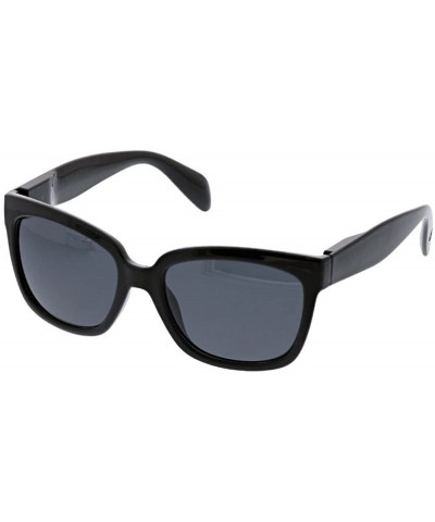 Women's Palmetto Polarized Square Sunglasses - Black - 56 mm + 0 - C31872850K7 $19.71 Square