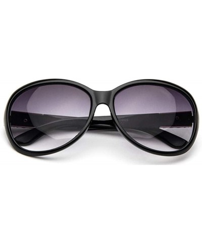 Sunglasses Women Fashion Decorative Large Frame Sun Black Grey - Red Red - CI18YQU33WR $7.00 Aviator