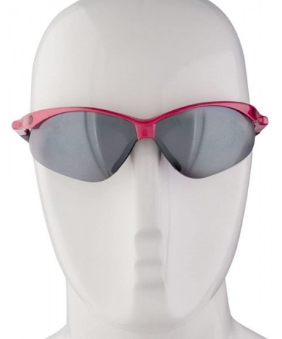 Classic Wrap Sunglasses with UV Protection - Red - CN11FJQD8XX $17.67 Wrap