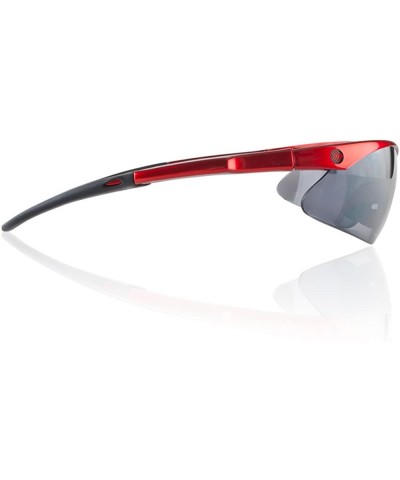 Classic Wrap Sunglasses with UV Protection - Red - CN11FJQD8XX $17.67 Wrap