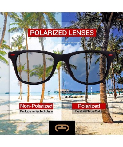 p692 Polarized Classic Style- Flexible & Unbreakable TR-90 Material for Men 100% UV Protection. - CH192TGA508 $19.17 Goggle