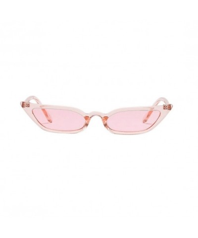 New Fashion Women Ladies Vintage Cat Eye Sunglasses Retro Small Frame UV400 Eyewear Eyeglasses (Pink) - Pink - C618CLRES0C $5...