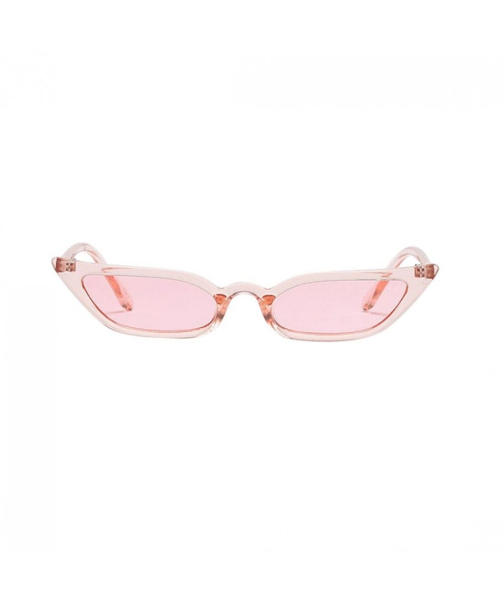 New Fashion Women Ladies Vintage Cat Eye Sunglasses Retro Small Frame UV400 Eyewear Eyeglasses (Pink) - Pink - C618CLRES0C $5...