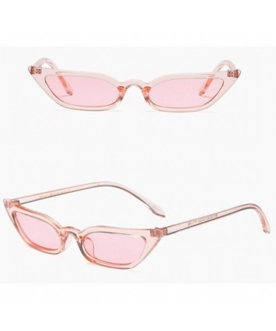 New Fashion Women Ladies Vintage Cat Eye Sunglasses Retro Small Frame UV400 Eyewear Eyeglasses (Pink) - Pink - C618CLRES0C $5...