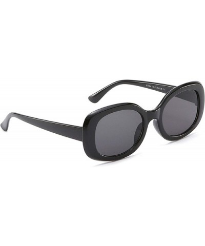 Vintage Sunglasses for Men or Women PC AC UV400 Sunglasses - Black Gray - C518SAS0W2L $13.81 Rimless