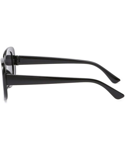 Vintage Sunglasses for Men or Women PC AC UV400 Sunglasses - Black Gray - C518SAS0W2L $13.81 Rimless