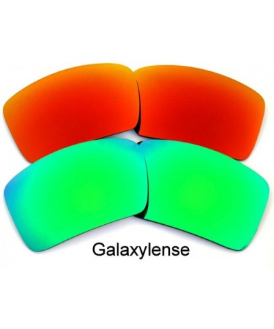 Replacement Lenses for Oakley Eyepatch 1&2 Ash Gray Color Polarized-100% UVAB - Green&red - C4127A90A2L $8.98 Oversized