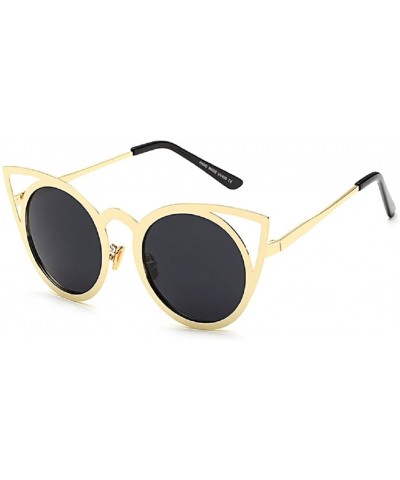 Fashion Women Oversized Cat Eye Sunglasses Mirror Eyewear UV400 - 8 - CM184K853NZ $7.07 Oval