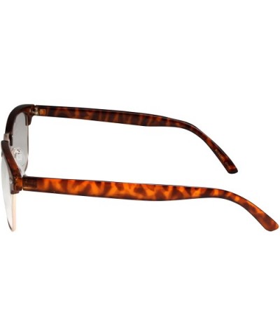 Mens Non Prescription Clear Lens Glasses - Tortoise - CF12FNIFNRZ $5.60 Square