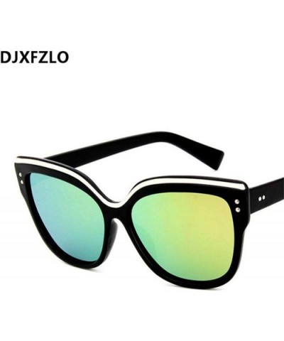 Cat Eye Fashion Sunglasses Men Women Brand Designer Eyebrows Butterfly C10 - C1 - C3193WC0E5E $8.40 Butterfly