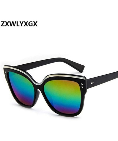 Cat Eye Fashion Sunglasses Men Women Brand Designer Eyebrows Butterfly C10 - C1 - C3193WC0E5E $8.40 Butterfly