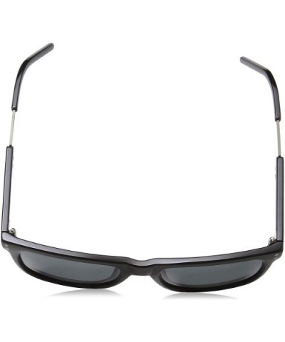 Men's Pld2034/S Rectangular Sunglasses - Black Ruthenium/Gray Polarized - CS12MYX6SXU $43.43 Rectangular