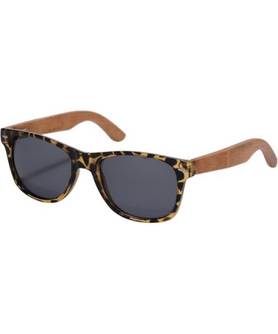 Polarized Bamboo Wood Sunglasses UV400 Protection-TY6016/6026 - Demi&bamboo Nature - CN18I7CI4GU $27.83 Wayfarer