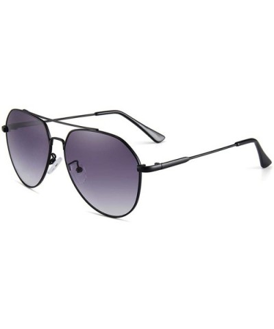 New Pilot Sunglasses Women Men Driving Alloy Frame UV400 Mirror Sun Glasses Lady's Fashion - Gradient Black - C3199C687CU $28...