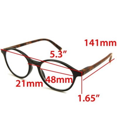 shoolboy fullRim Lightweight Reading spring hinge Glasses - CG186AHSYSE $13.62 Round