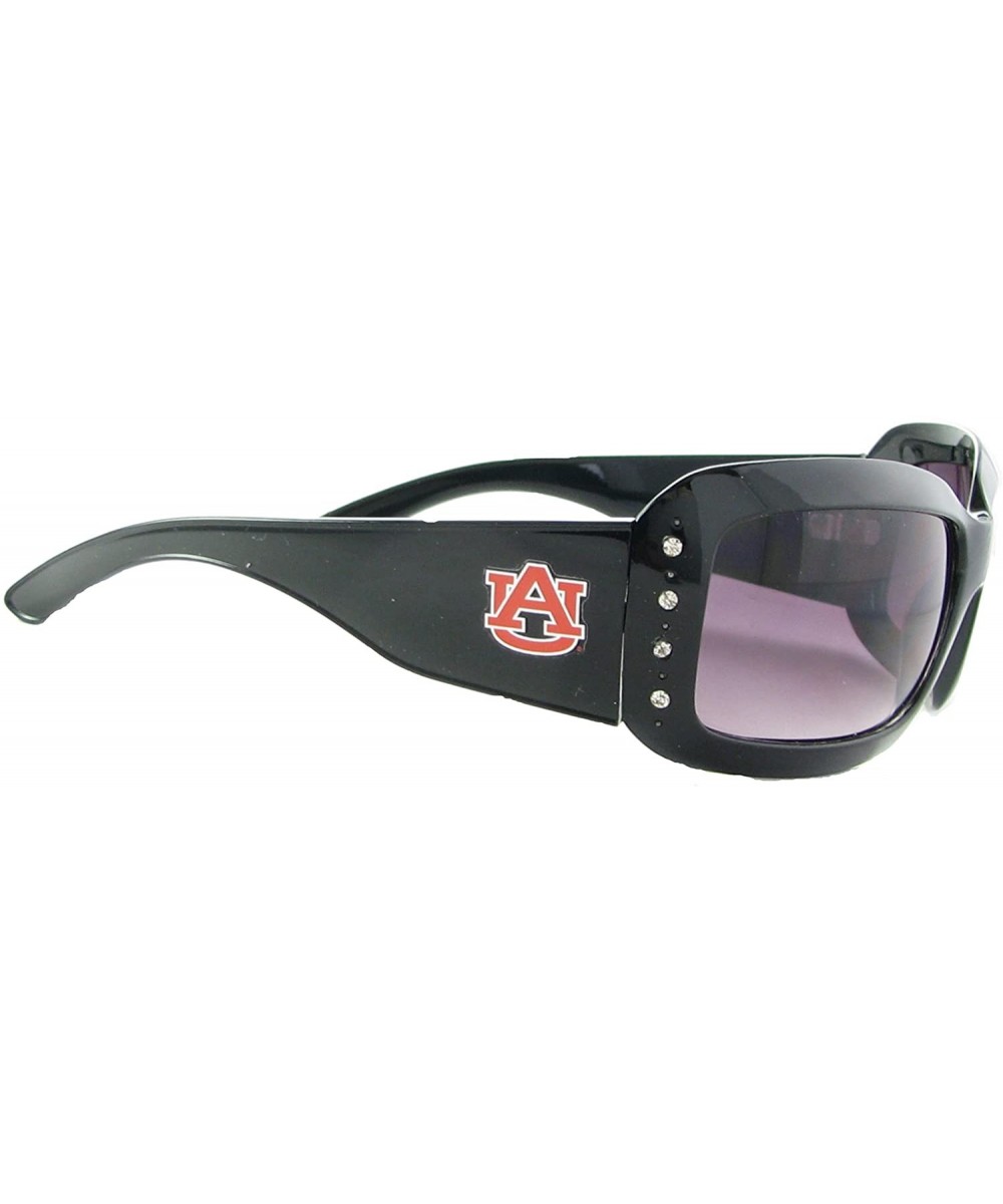 Auburn Tigers AU Crystal Black Fashion Sunglasses S4JT - CI11025UJY7 $8.48 Sport