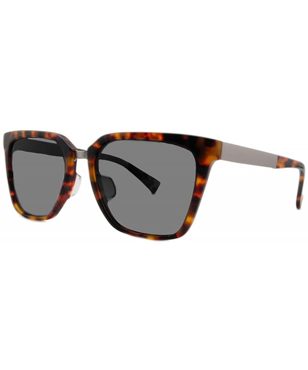 Winter - Fashionable oversize handmade polarized sunglasses for Asian faces - CJ1903OXCKO $47.95 Oversized