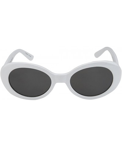 Happy Hour"Beach Party" Shades (WH) Unisex Glasses Kurt Cobain Clout Sunglasses - C918E8KHD73 $19.76 Round