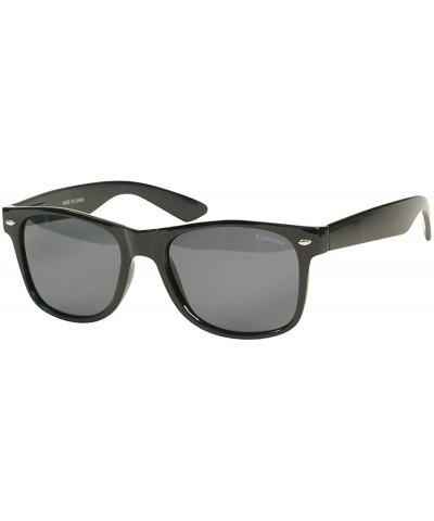 Classic Black Polarized Retro Fashion Sunglasses - CL1169SEQNL $7.28 Wayfarer