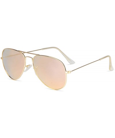 Aviator Sunglasses for Women Polarized Sunglasses Mirrored Lens Vintage Women Sunglasses UV Protection - CI18WDT5O3Q $7.07 Av...