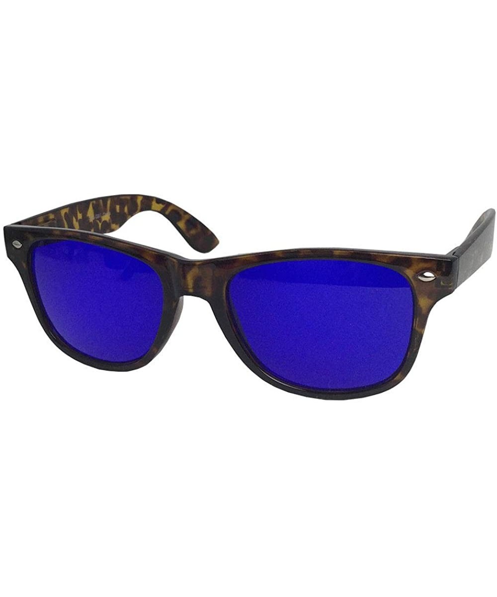 1 Pcs Blue Lens Golf Ball Finder Sunglasses 80's Style Classic Retro - Choose Color - Tortoise - CQ18NE6I0AR $16.47 Square